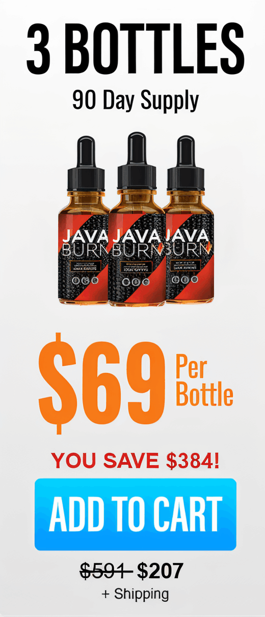 Java Burn - 3 Bottle